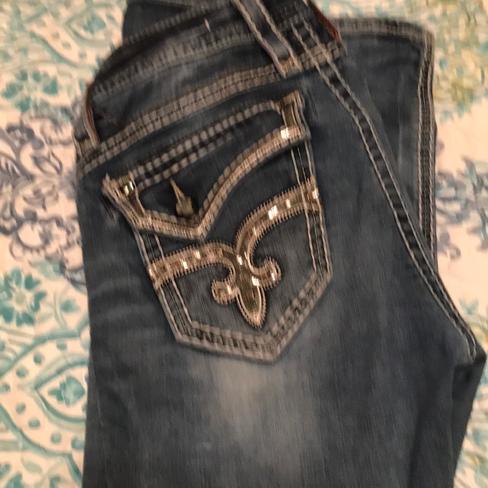 Rock revival skinny jeans. - Picture 5 of 5